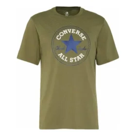 Tricou Go-To Chuck Taylor All Star Patch Standard Fit, mărimi asiatice „Olive Green” Tricou Go-To Chuck Taylor All Star Patch Standard Fit, mărimi asiatice „Olive Green”