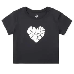Tricou Heart Mărimi asiatice „Negru”