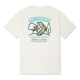 Tricou Landscape Center, mărimi asiatice „Alb”