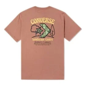 Tricou Landscape Center Mărimi asiatice „Mineral Clay”