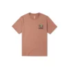 Tricou Landscape Center Mărimi asiatice „Mineral Clay”