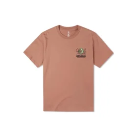 Tricou Landscape Center Mărimi asiatice „Mineral Clay”