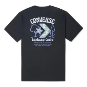 Tricou Landscape Center, mărimi asiatice „Negru”