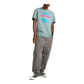 Tricou LetAsia Sizing „Grow Doodle” „Albastru deschis”