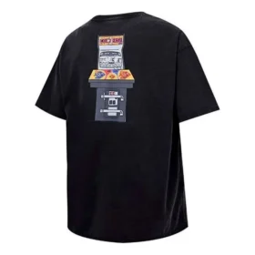 Tricou Level Up, mărimi asiatice, „Negru”