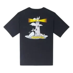 Tricou Lighthouse Mărimi asiatice „Negru”