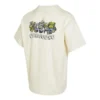 Tricou Musical Frogs, mărimi asiatice, „Beige”