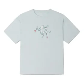 Tricou Nautical Mărimi asiatice „Ocean Blue”