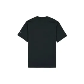 Tricou negru cu guler rotund și mâneci scurte Converse x Keith Haring Crossover cu imprimeu de desene animate pentru bărbați