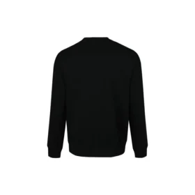 Tricou negru pentru bărbați Converse cu imprimeu cu logo-ul alfabetului, guler rotund, fără mâneci