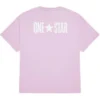 Tricou One Star Mărimi asiatice „Purple White”