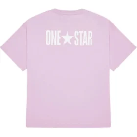 Tricou One Star Mărimi asiatice „Purple White”