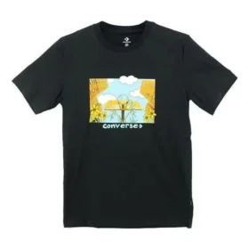 Tricou Overgrown Hoops Mărimi asiatice „Negru”