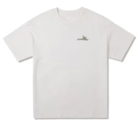 Tricou oversized cu imprimeu „Egret”