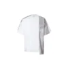 Tricou pentru bărbați Converse x FCW Crossover culori contrastante cu mânecă scurtă, alb