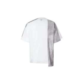 Tricou pentru bărbați Converse x FCW Crossover culori contrastante cu mânecă scurtă, alb