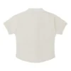 Tricou polo cu broderie cu litere în degrade, mărimi asiatice „Alb”