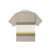Tricou polo cu logo colorblock, mărimi asiatice „Beige White”