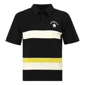 Tricou polo cu logo colorblock, mărimi asiatice „Negru Alb”