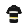 Tricou polo cu logo colorblock, mărimi asiatice „Negru Alb”