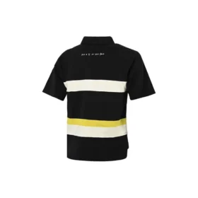 Tricou polo cu logo colorblock, mărimi asiatice „Negru Alb”