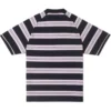 Tricou polo cu mâneci scurte și dungi Marquis, mărimi asiatice „Negru”
