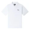 Tricou polo cu patch pentru pantofi, mărimi asiatice „Alb”