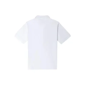 Tricou polo cu patch pentru pantofi, mărimi asiatice „Alb”