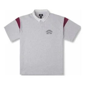 Tricou polo retro Mărimi asiatice „Gri”