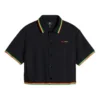 Tricou polo scurt Converse x Daily Paper, mărimi asiatice „Black”