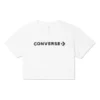 Tricou Puff Wordmark Mărimi asiatice „Alb Negru”