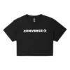 Tricou Puff Wordmark Mărimi asiatice „Black White”