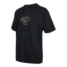 Tricou Pushing Along Mărimi asiatice „Black”