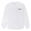 Tricou Raglan cu mânecă lungă și cusătură în lanț, mărimi asiatice „Alb”