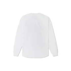 Tricou Raglan cu mânecă lungă și cusătură în lanț, mărimi asiatice „Alb”