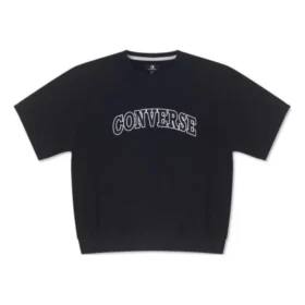 Tricou Retro Chuck Crew, mărimi asiatice „Negru”
