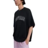 Tricou Retro Chuck Crew, mărimi asiatice „Negru”