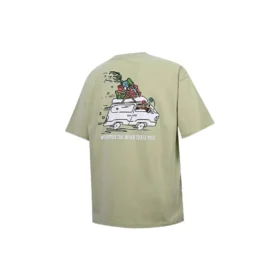 Tricou Road Trip Mărimi Asia „Olive Aura”