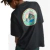 Tricou Sail Away Mărimi asiatice „Negru”