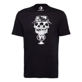 Tricou Skull & Cocktail Mărimi asiatice „Negru”