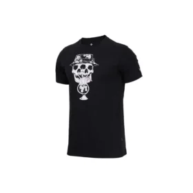 Tricou Skull & Cocktail Mărimi asiatice „Negru”