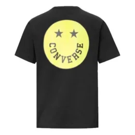 Tricou SMILEY CONVERSE Negru