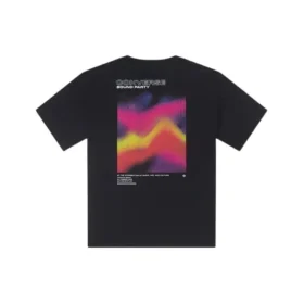 Tricou Soundwaves Mărimi asiatice „Negru”