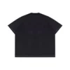 Tricou spălat în stil skateboard, mărimi asiatice „Negru spălat”