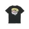 Tricou sport casual Converse pentru bărbați, cu mânecă scurtă, negru