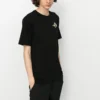 Tricou sport casual Converse pentru bărbați, cu mânecă scurtă, negru
