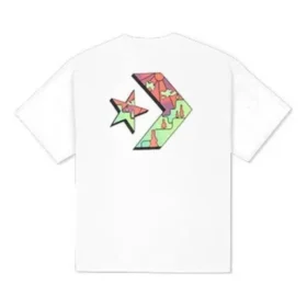 Tricou Star Chevron Mărimi asiatice „Alb”