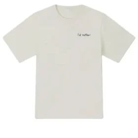 Tricou Summer Verbiage Mărimi asiatice „Alb”