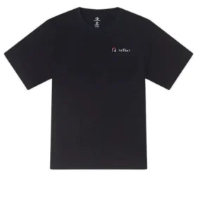 Tricou Summer Verbiage Mărimi asiatice „Negru”