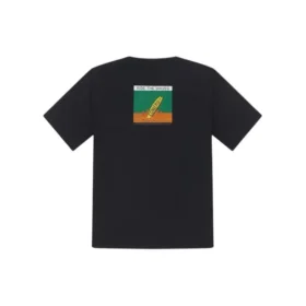 Tricou Summer Verbiage Mărimi asiatice „Negru”